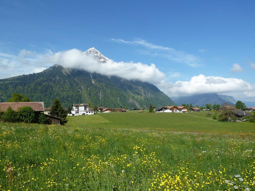Hotel Restaurant Sunnmatt Aeschi Bei Spiez Zewnętrze zdjęcie