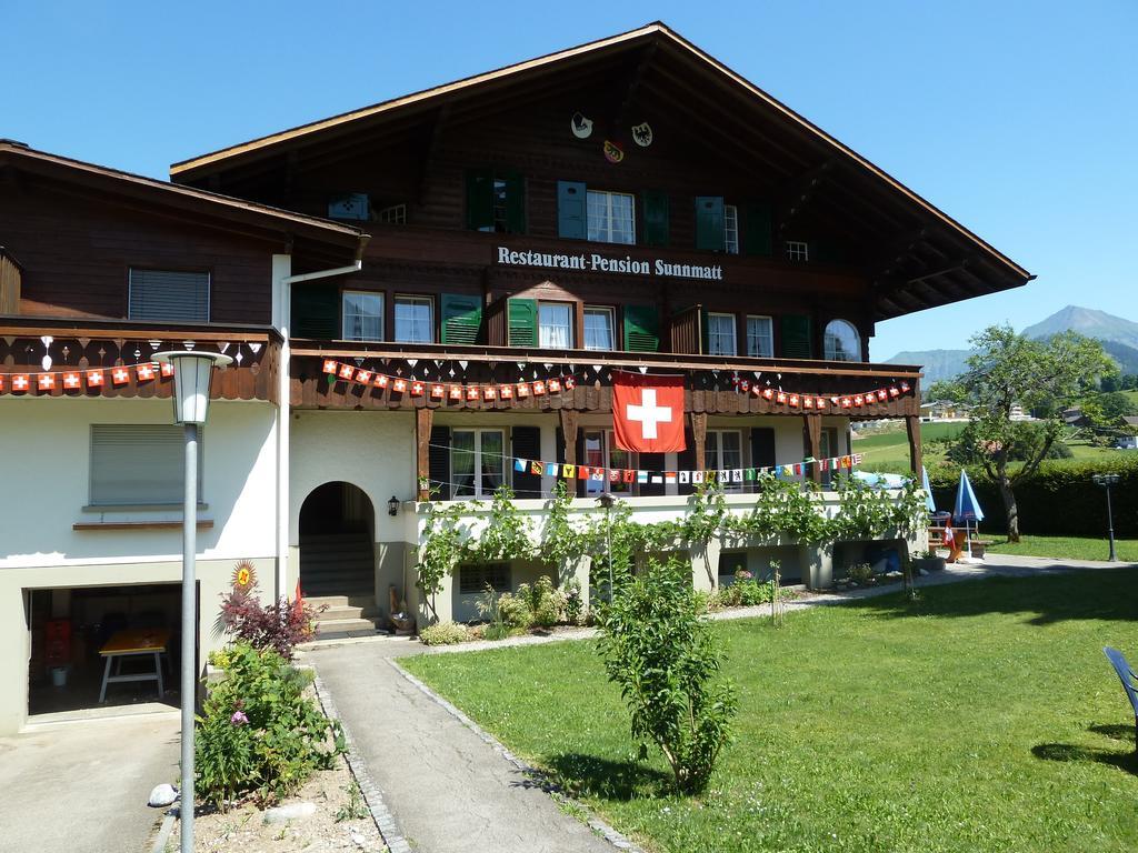 Hotel Restaurant Sunnmatt Aeschi Bei Spiez Zewnętrze zdjęcie