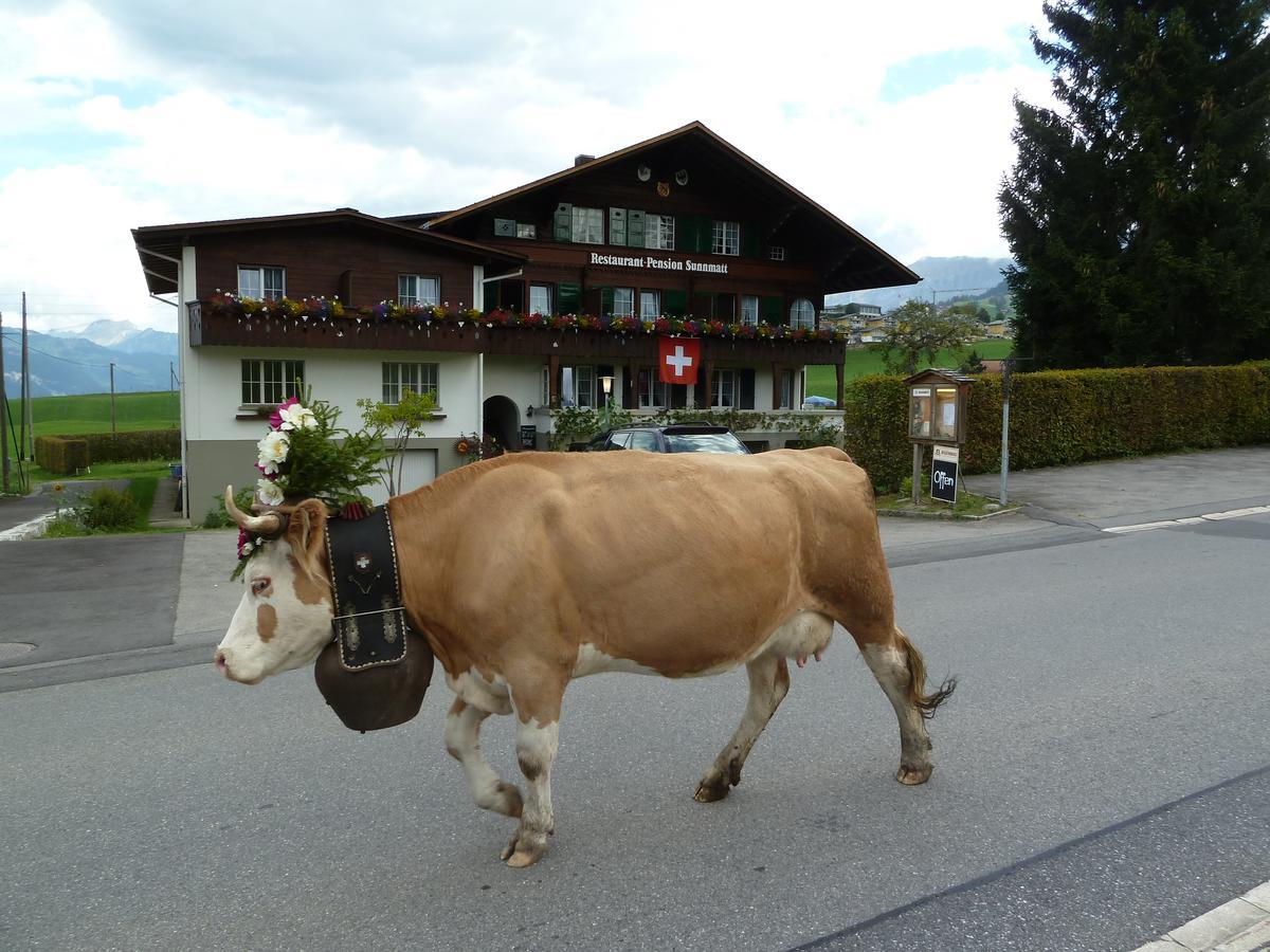Hotel Restaurant Sunnmatt Aeschi Bei Spiez Zewnętrze zdjęcie